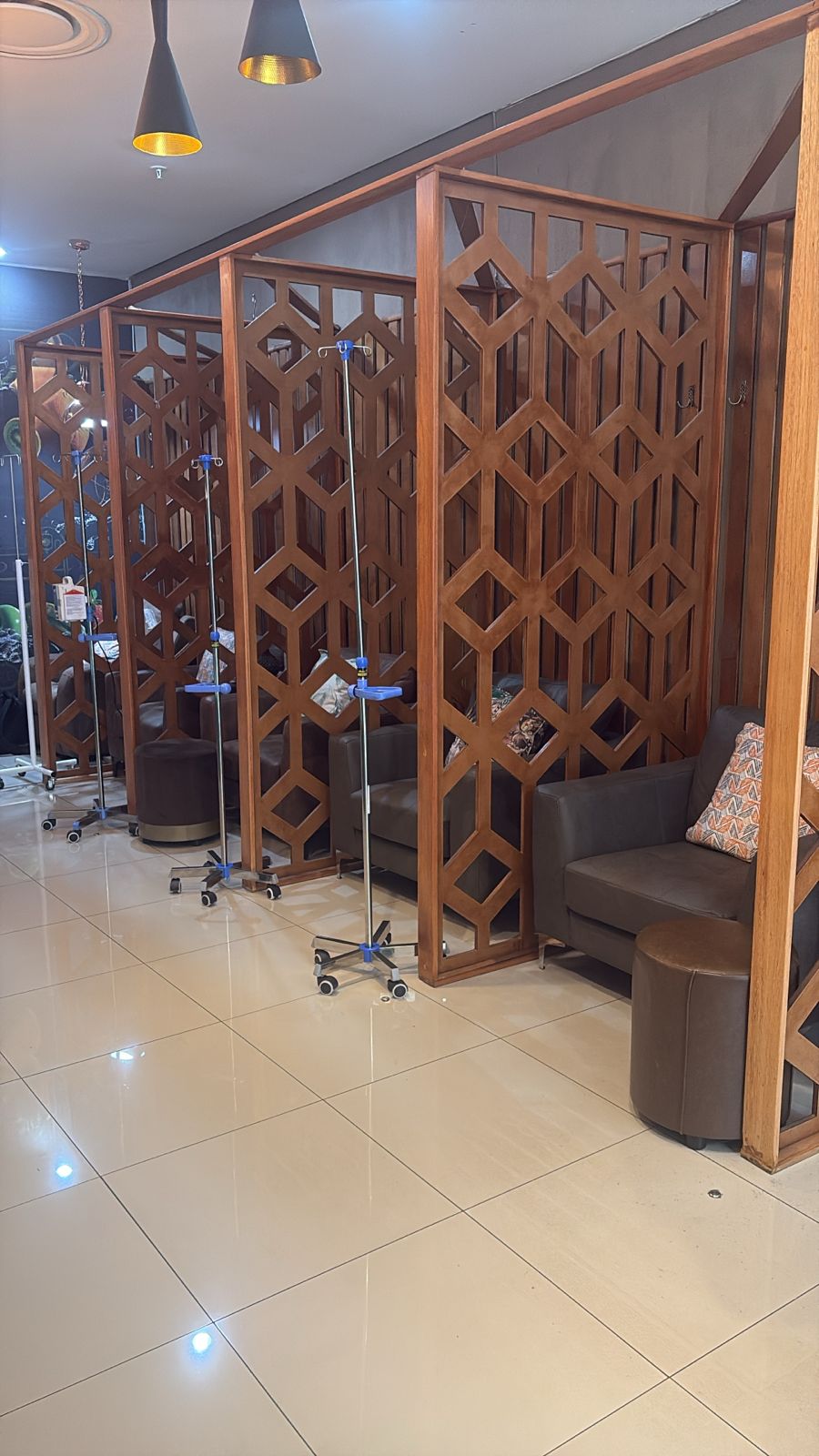 Drip4Life Pretoria Parkview lounge interior